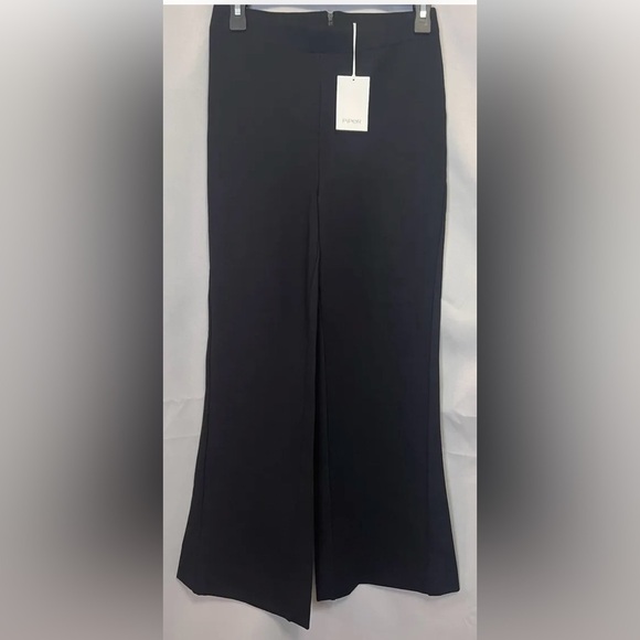 Piper Women's Black Bell Bottoms Stretchy High Waist Flare Leg Work Pants Sz S - Picture 4 of 12